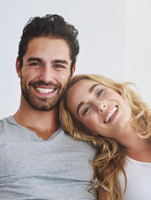 Couple smiling at Sullivant Dentistry in Mountain Home, AR