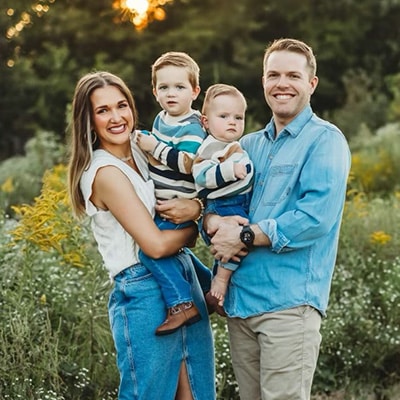 Dr. Seth Sullivant and family at Sullivant Dentistry in Mountain Home, AR