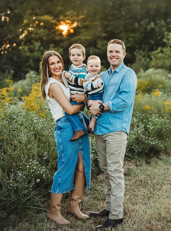 Dr. Sullivant and his family at Sullivant Dentistry in Mountain Home, AR